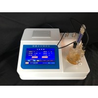 潍坊汽油机油润滑油快速微量水分仪MS6000   溶剂电解液水分分析仪