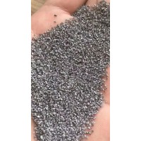 高硬度白砂铸钢砂GH25（1.0mm）菱角钢砂厂家晟博安