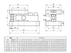 NTJH-5M悬臂梁式称重模块 反应釜料仓搅拌站配料称重模块图2