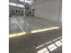 苏州仓储车间地面画线 苏州工厂车间标线 苏州厂区行车道划线图4